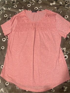 Coral Pink Short-Sleeve Tee
